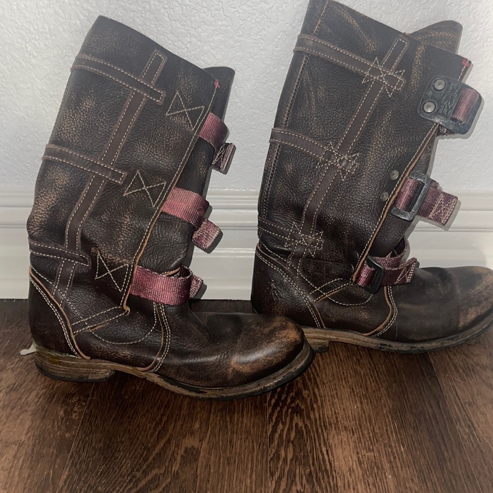 Fly London worn look boots